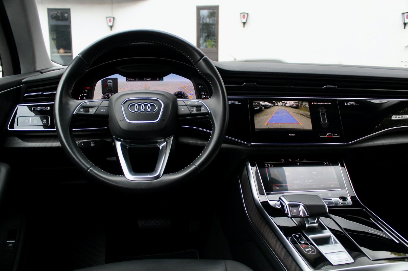 Audi Q7 1.HAND! qu VIRTUAL KAMERA LEDER MMI-PLUS GLAS