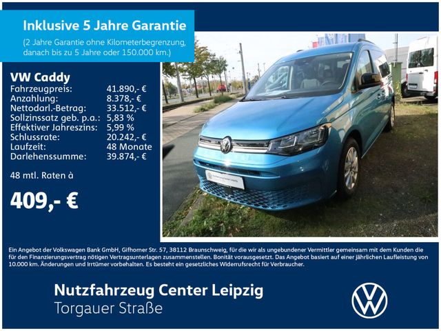 Volkswagen Caddy Life 5-Sitzer 2.0 l 90 kW TDI DSG*ACC*AGR