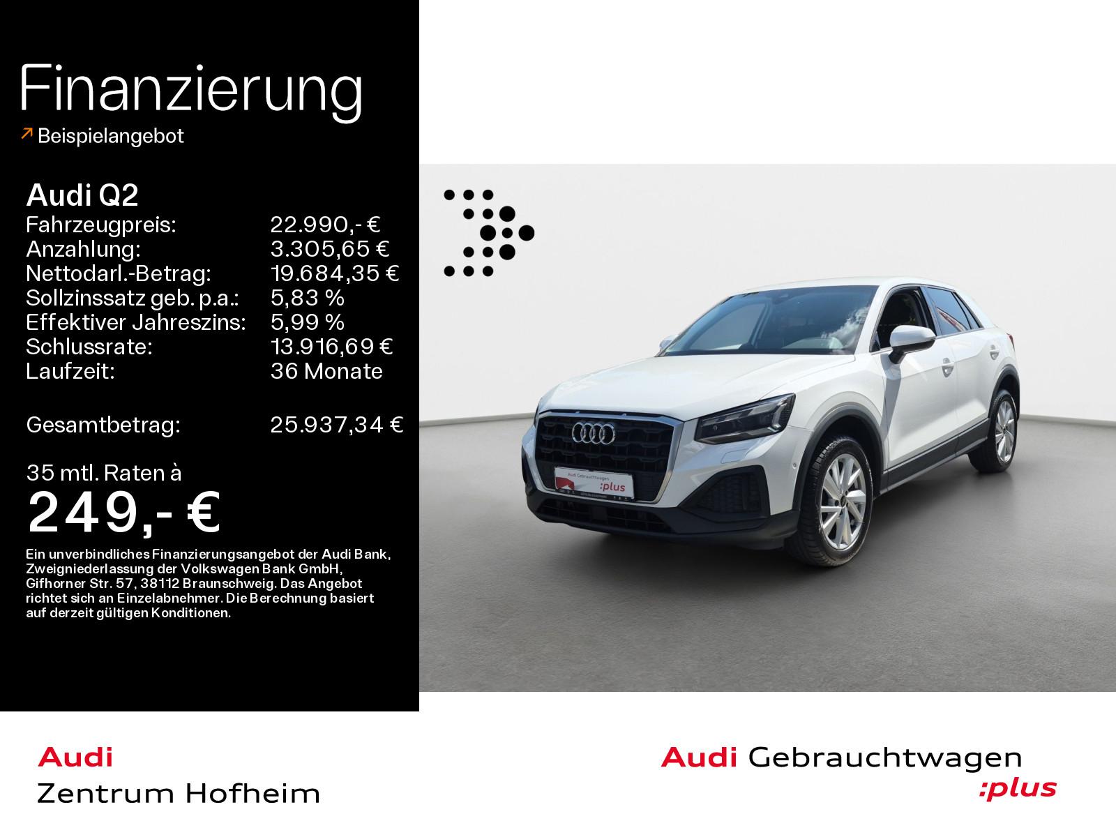 Audi Q2 35 TFSI S tr. *Matrix*Sonos*Navi*Kamera*ACC*K