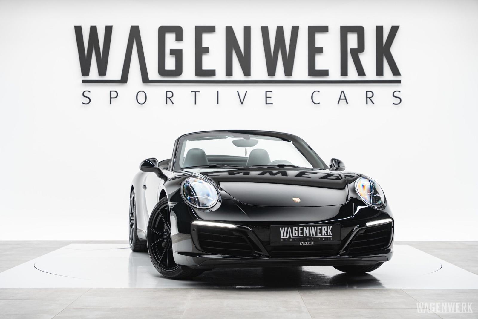Porsche 991 Carrera Cabrio PDK ALLBLACK KAMERA PDLS ERST