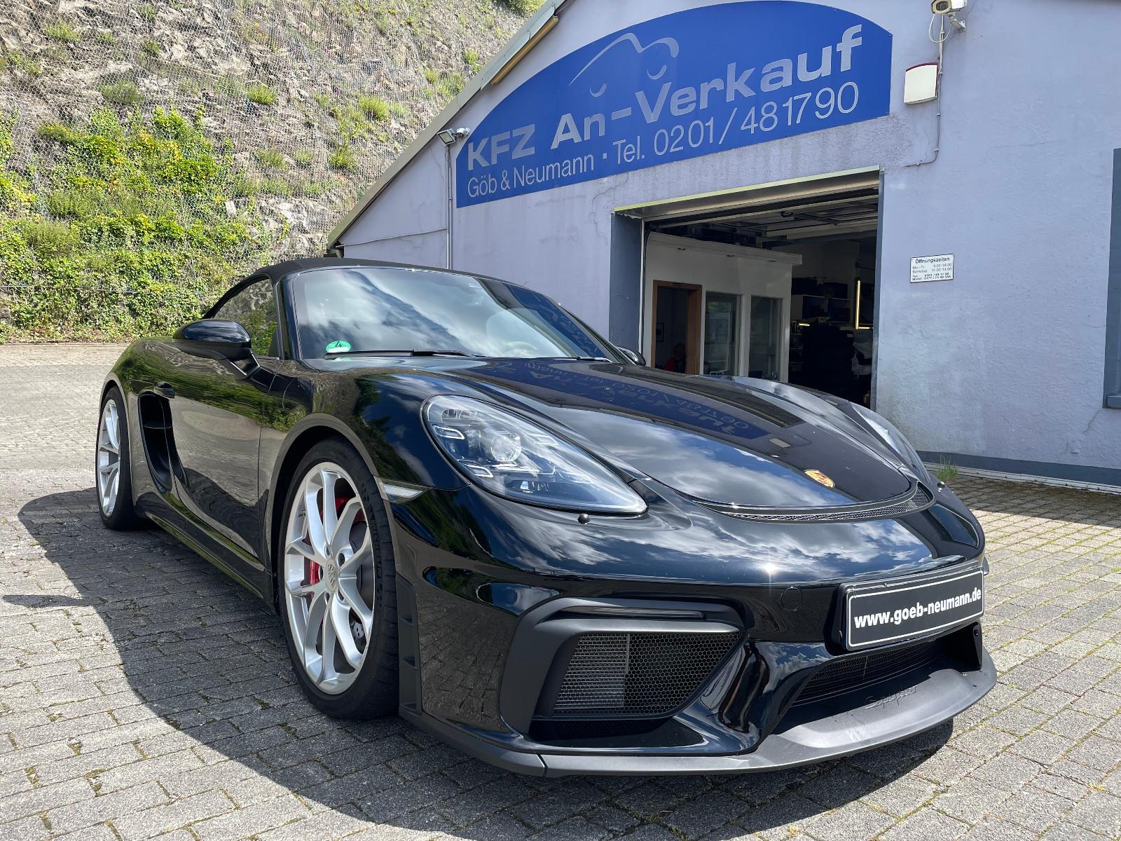 Porsche 718 BoxsterSpyder PDK Navi LED Leder BOSE Kamera