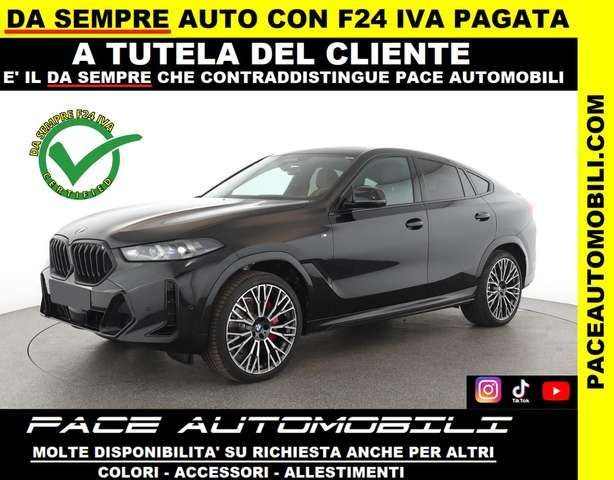 BMW X6 XDRIVE 40D M SPORT MSPORT PRO TETTO HUD B