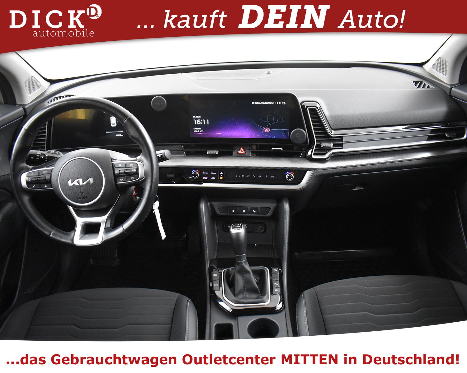 KIA Sportage 1.6d Vision NAVI+KAM+LED+AHK+ACC+VIRTU+ - Image 11