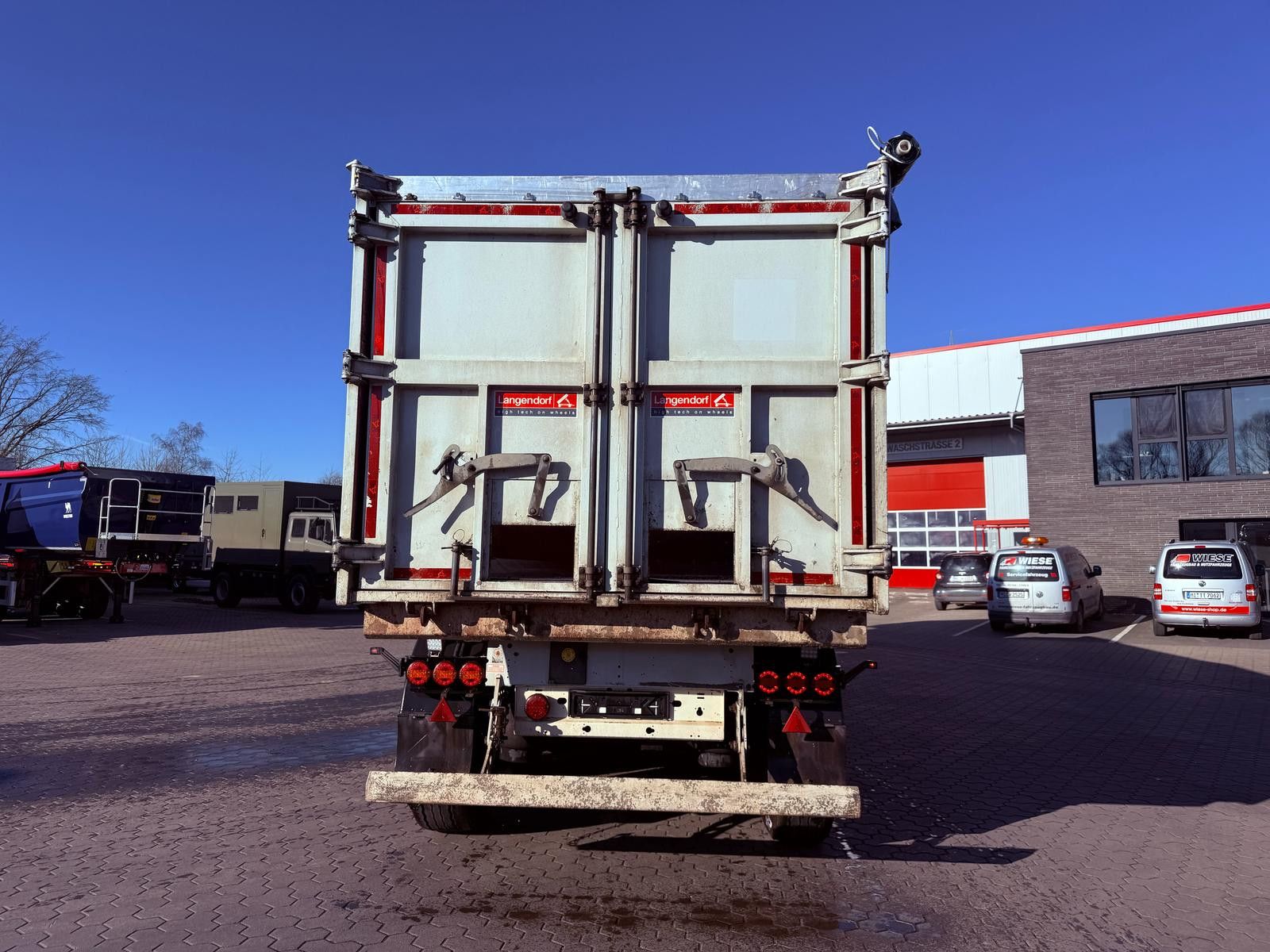 Fahrzeugabbildung Langendorf SK 24 Aluminium Kippmulde 40m³ Alu Felgen Top