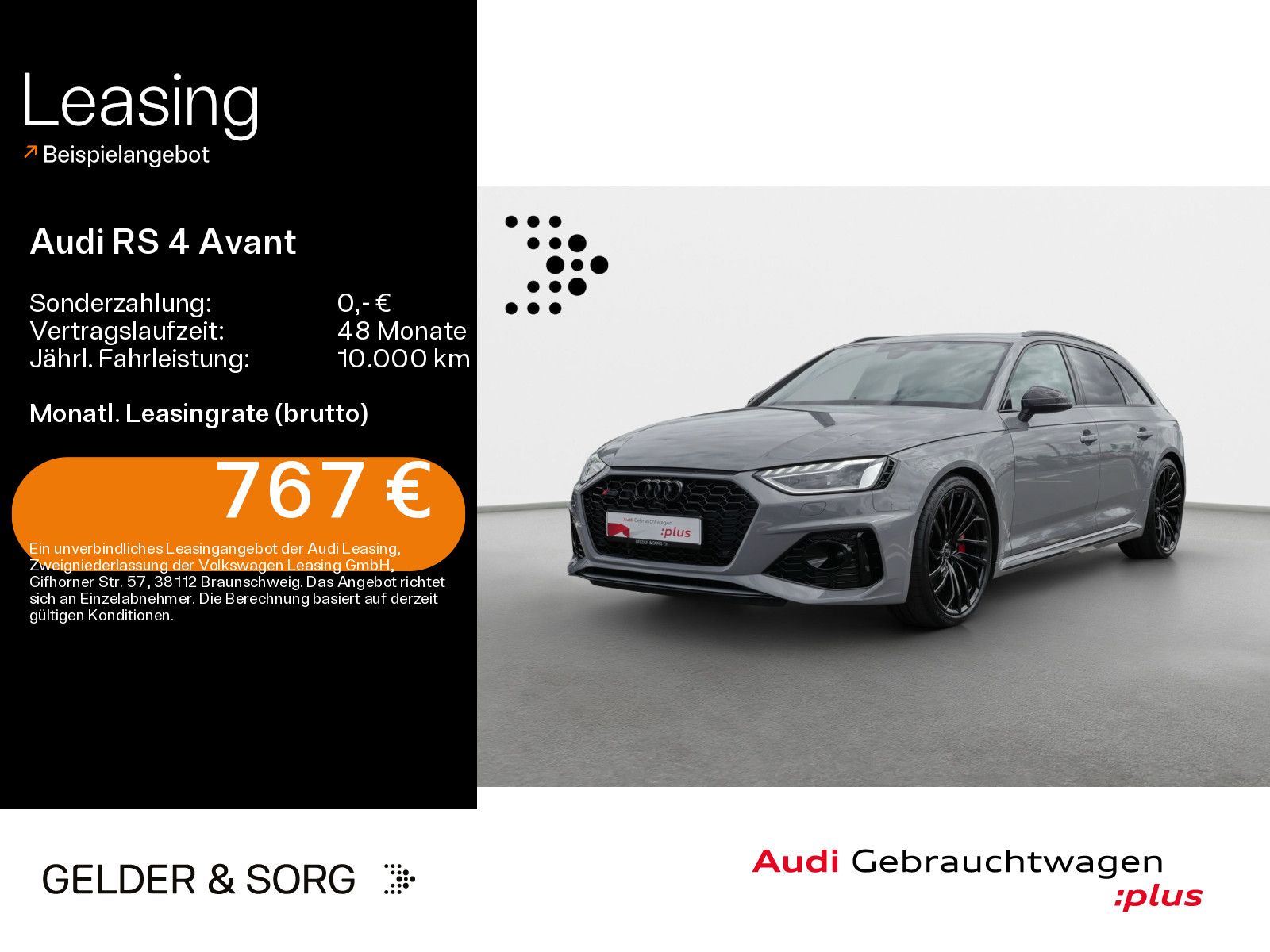 Audi RS 4 Avant quattro Kamera*SportAGA*Sportsitze+