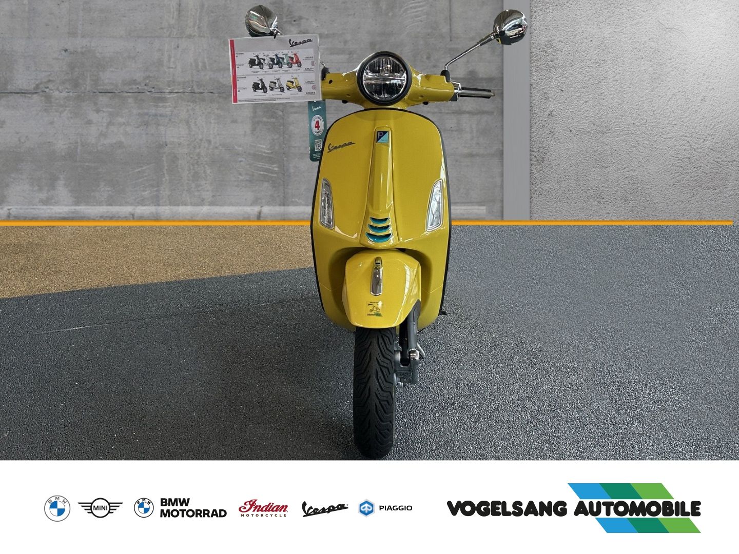 Fahrzeugabbildung Vespa Primavera 50 I-Get, Sport, Voll LED, LCD-Display