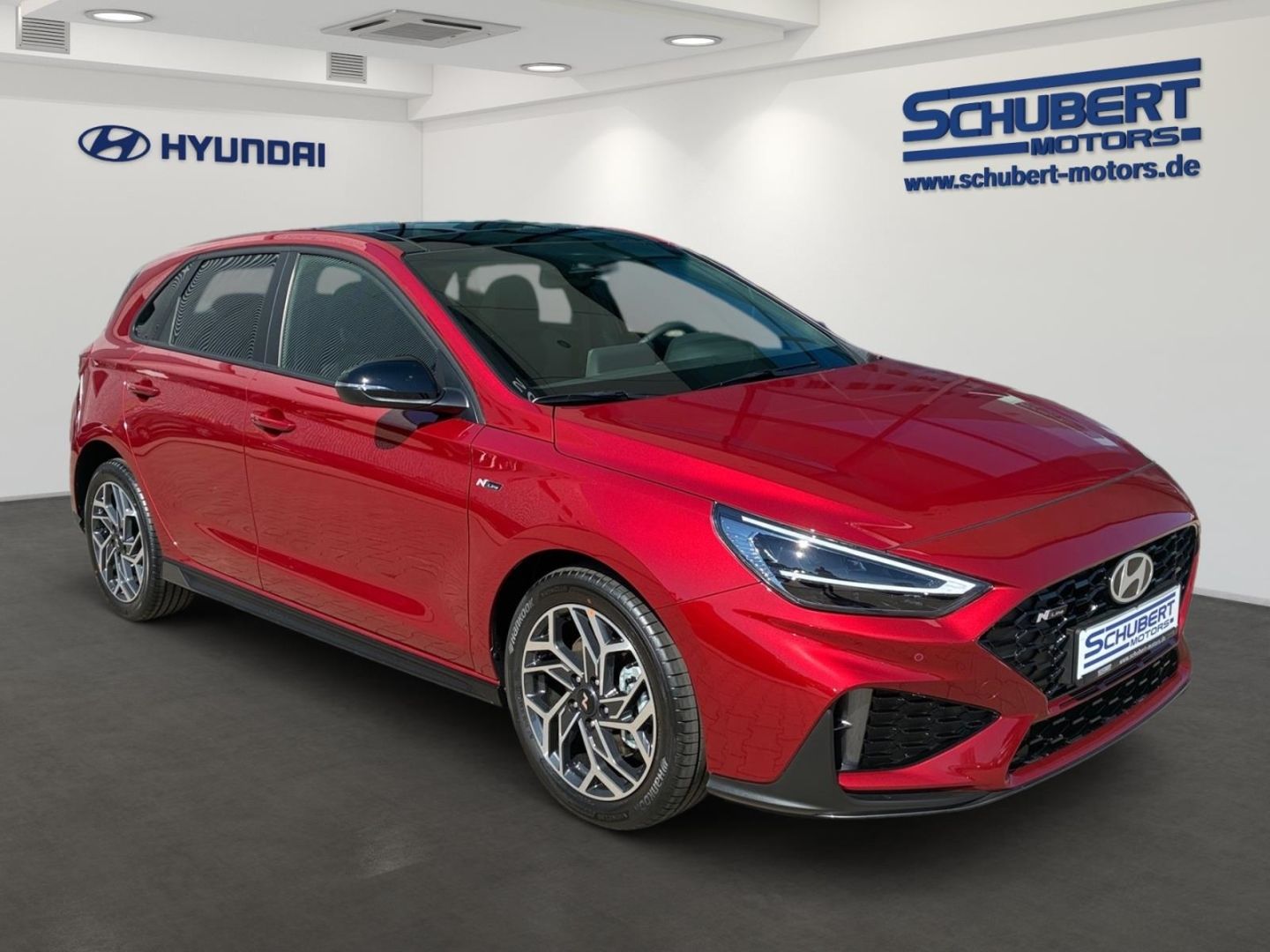 Hyundai i30 N Line FL 5-Türer 1.6 T-GDi 7-DCT El. Panoda imagem 2
