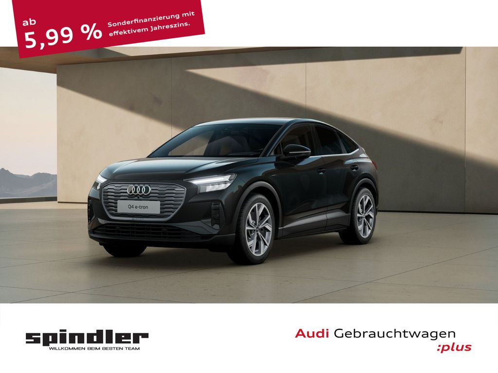 Q4 Sportback e-tron 45 / Navi pro, AR-HuD, LED