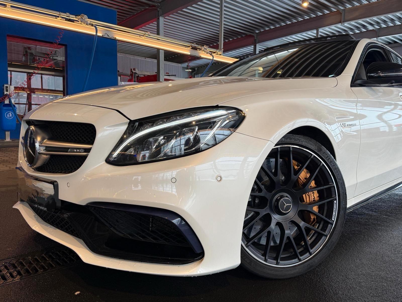 Mercedes-Benz C 63 S AMG Pano Burmest Performance Keramik Voll