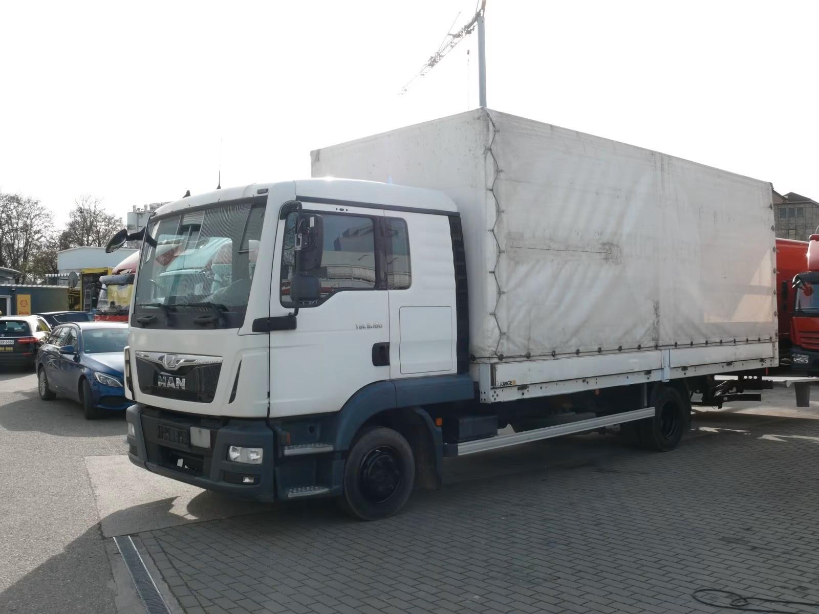 MAN TGL 8.180 Pritsche Plane 6Sitz/Liege StHz Diff.