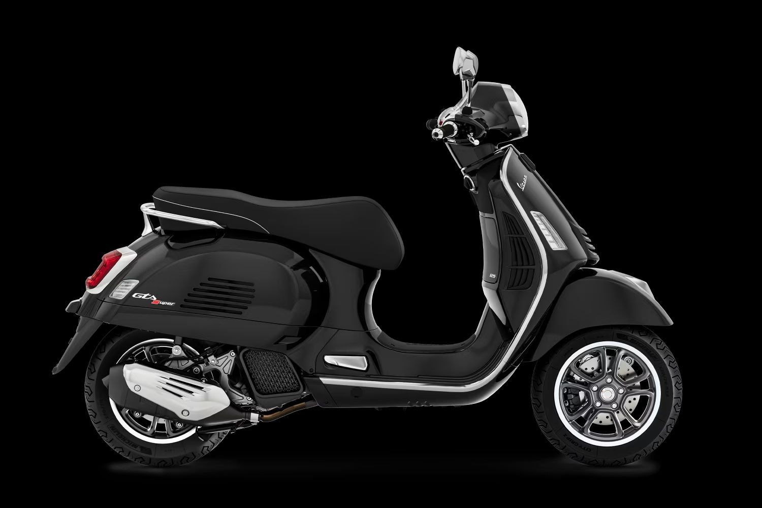 Fahrzeugabbildung Vespa GTS 125 Super Nero Convinto
