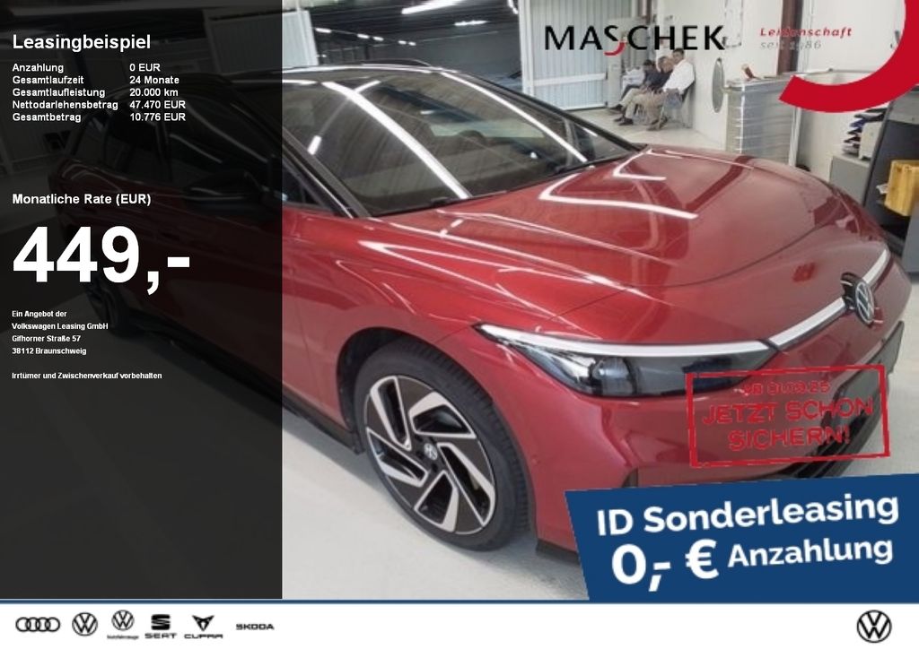 ID.7 Tourer Pro Sonderleasing IQLight AHK Navi A