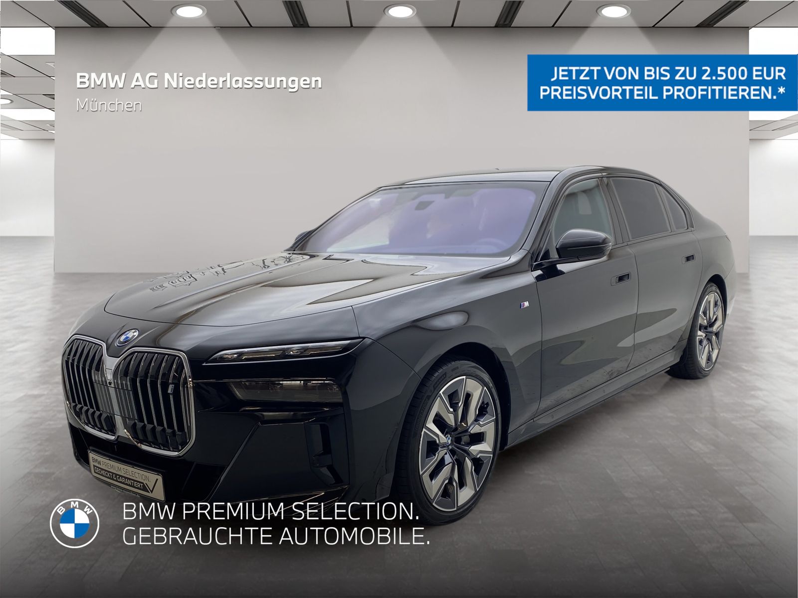 BMW i7 xDrive60 Limousine M Sport Massage AHK Alarm foto 1