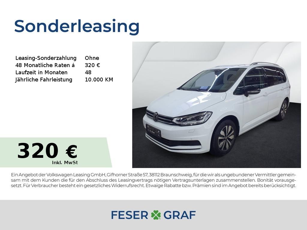 Volkswagen Touran 1.5 TSI Goal DSG 7Si AHK LED Navi Sitzh.