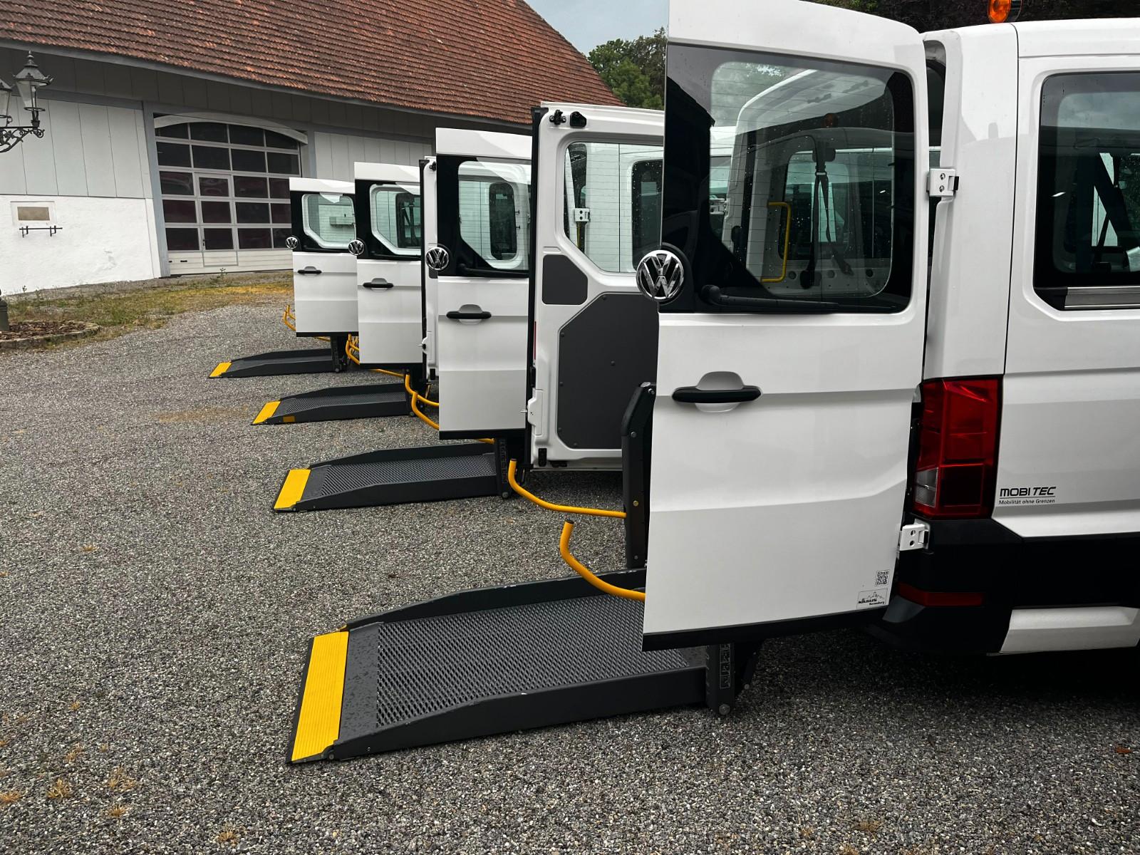 Volkswagen Crafter Behindertengerecht MOBITEC Lift Standh.