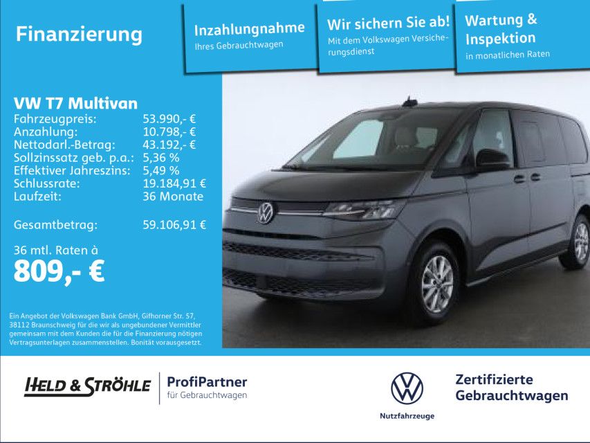 2025 Volkswagen T7 Multivan