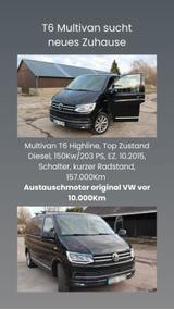 Volkswagen Multivan T6 Highline (Austauschmotor Origi... - Volkswagen: Austauschmotor