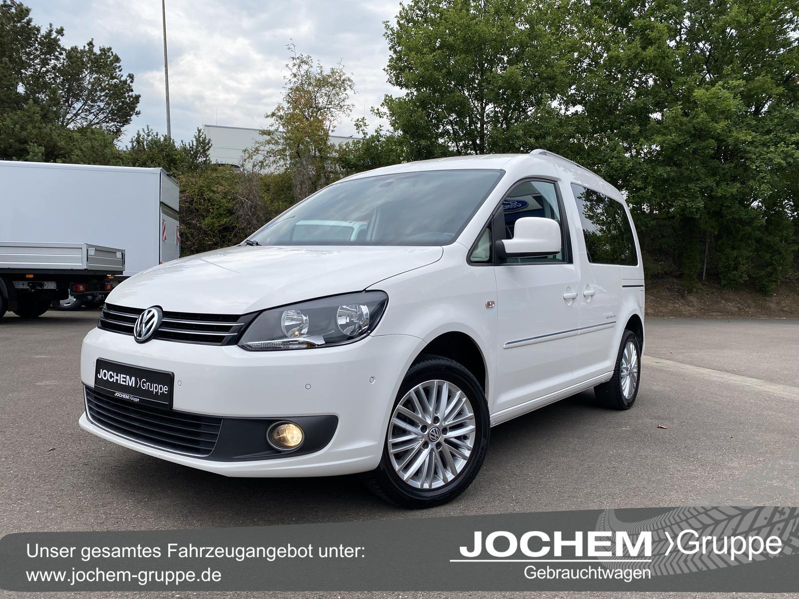 Volkswagen Caddy TDi Rollstuhlrampe + DSG + Klima+SHZ+NSW