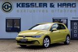 Volkswagen Golf VIII#2.0TDI#HuD#8xReifen#NAVI Life - mit Diesel-Antrieb: Gelb, Ambiente-Beleuchtung, Limousine