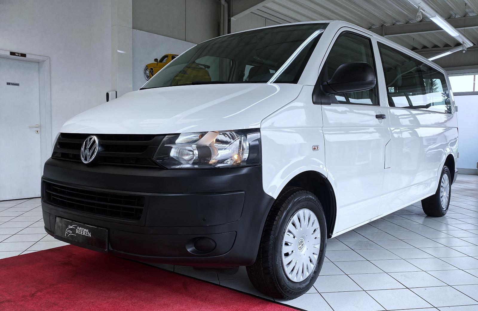 Volkswagen T5 Kombi lang 1.Hd 8 SITZER PDC SHZ NAVI KLIMA