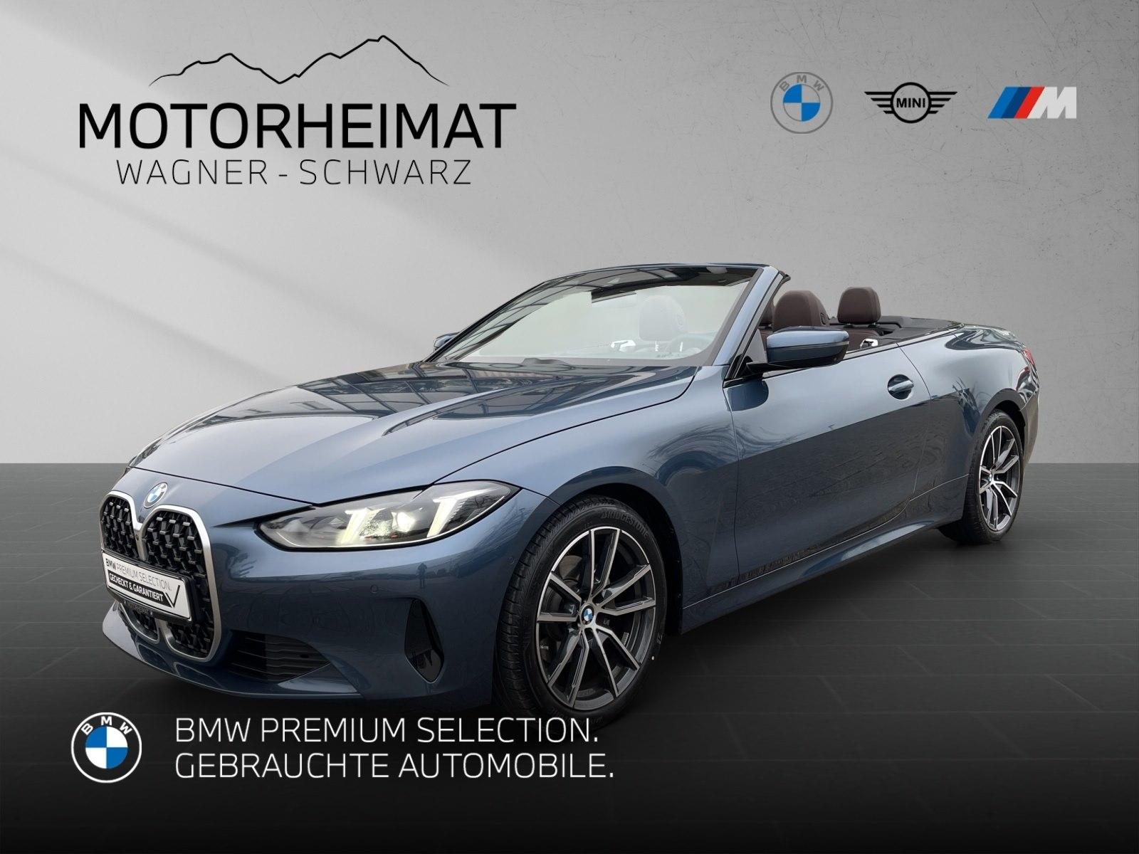 BMW 420i Cabrio 18" HUD 360° HiFi Leder