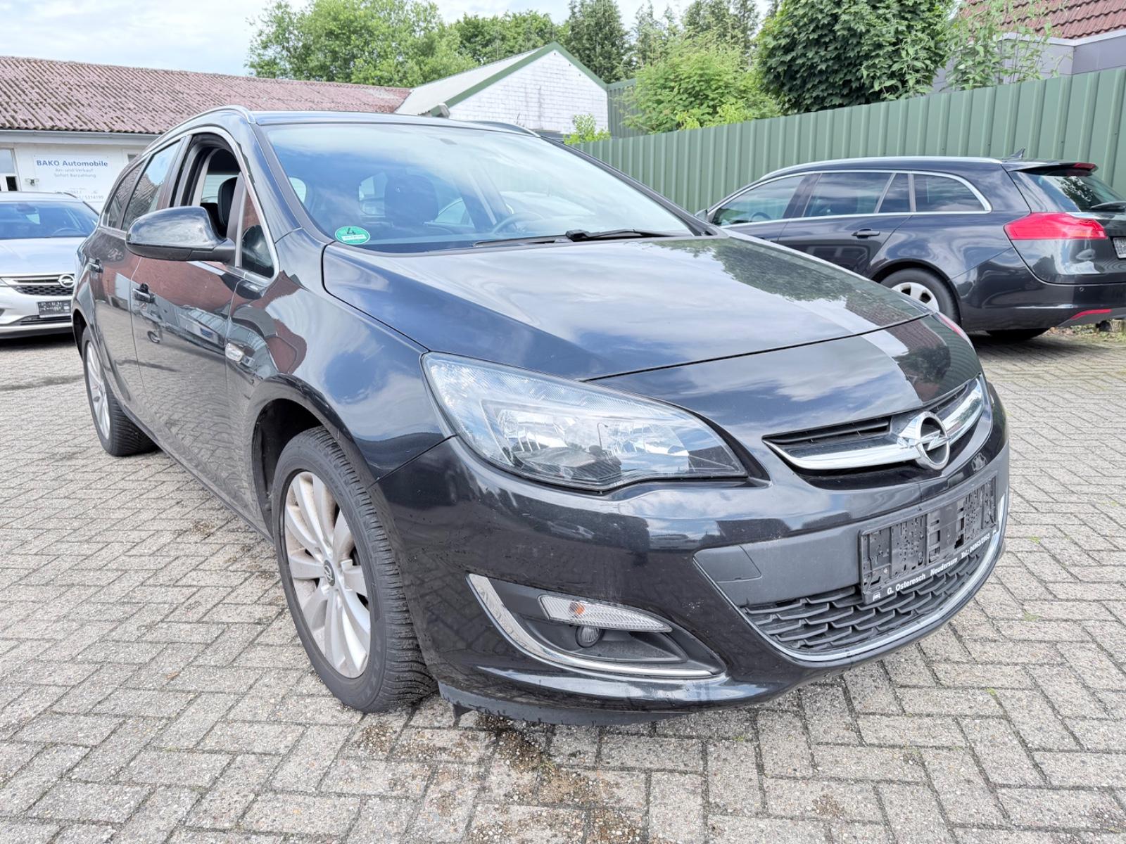 Opel Astra J Sports Tourer Exklusiv*Teil-Leder*Tempom