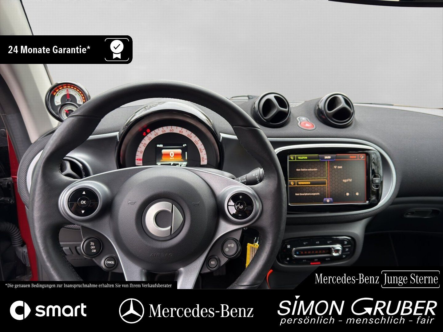 Fahrzeugabbildung Smart fortwo Cabrio EQ Exclusive JBL Winter 22KW