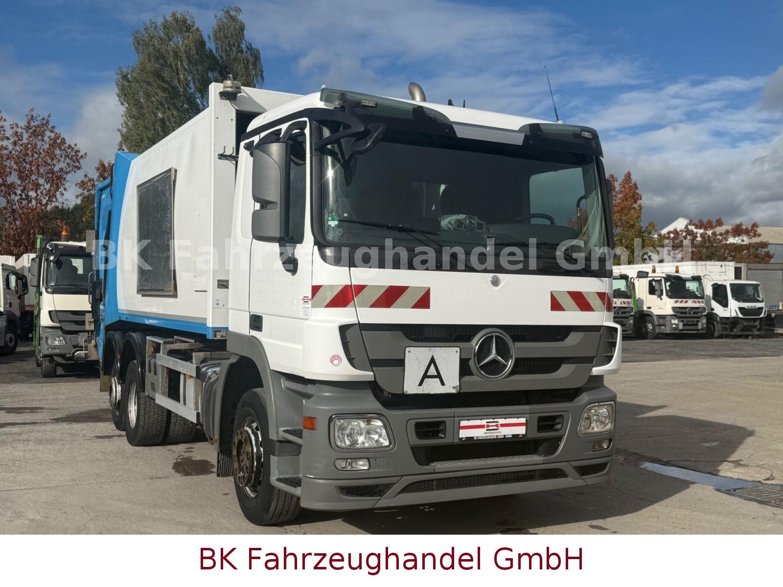 Mercedes-Benz Actros 2532 Müllwagen/ Faun Variopress/Kamera
