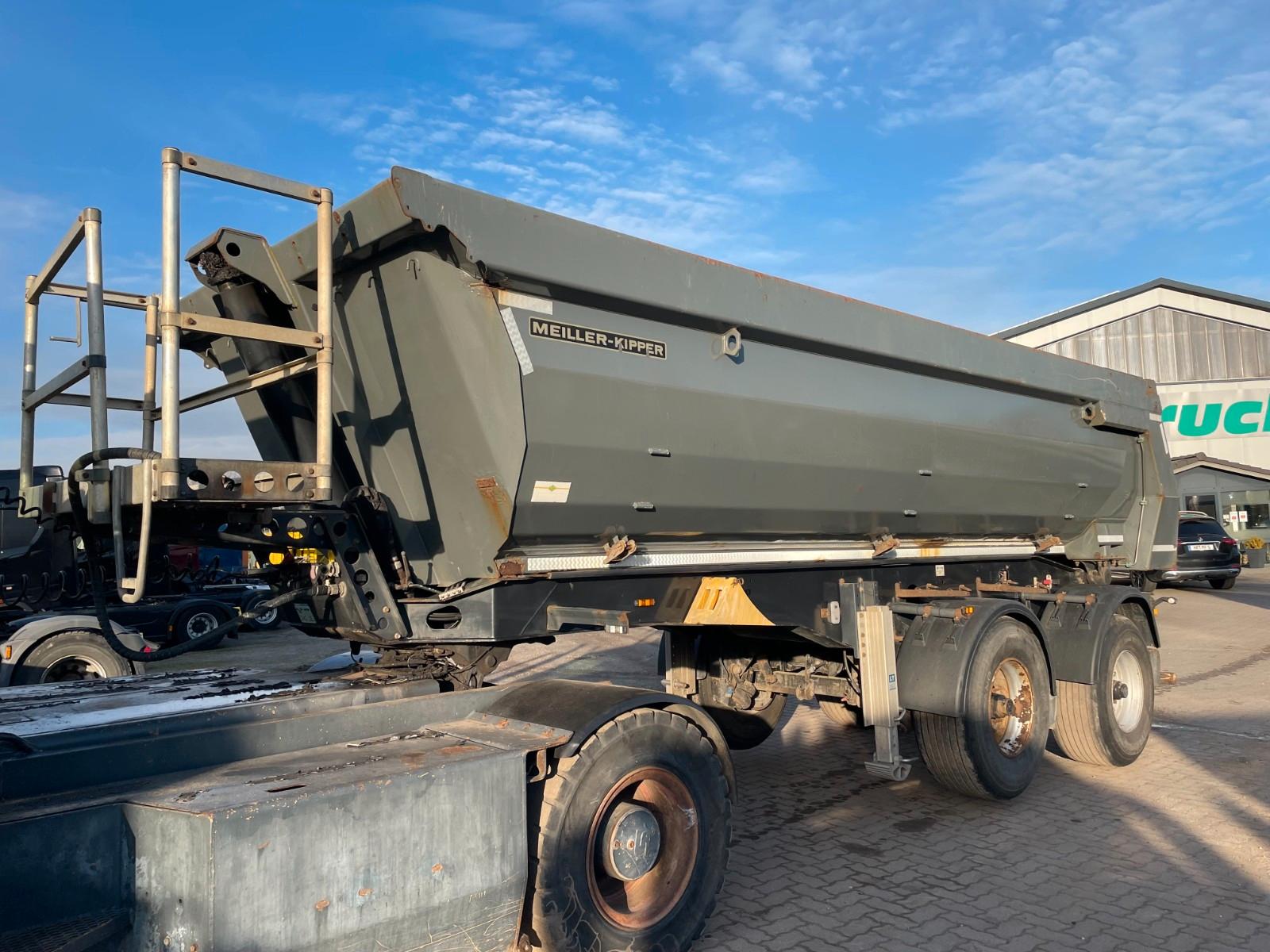 Meiller 20m³Kurz Kippauflieger / HYDRAULISCHE KLAPPE/
