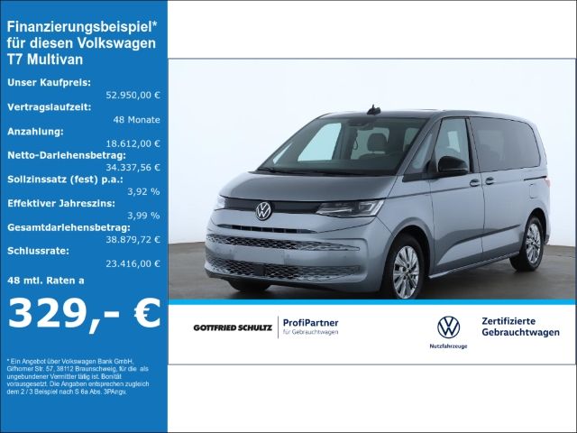 Volkswagen T7 Multivan 2.0 TDI DSG AHK Pano LED Navi