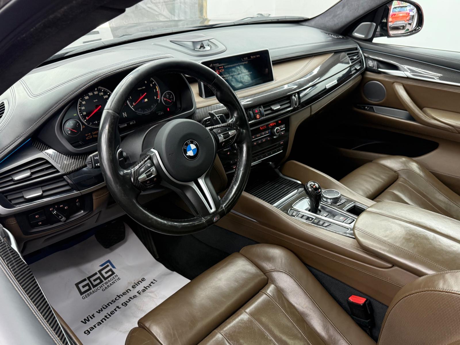 BMW X6 M*B&O*DEUTSCH*UNFALLFREI*MEMORY*CARBON*HUD*