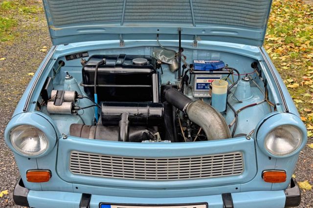 Trabant P601 S Gletscherblau TÜV/AU NEU Zu...