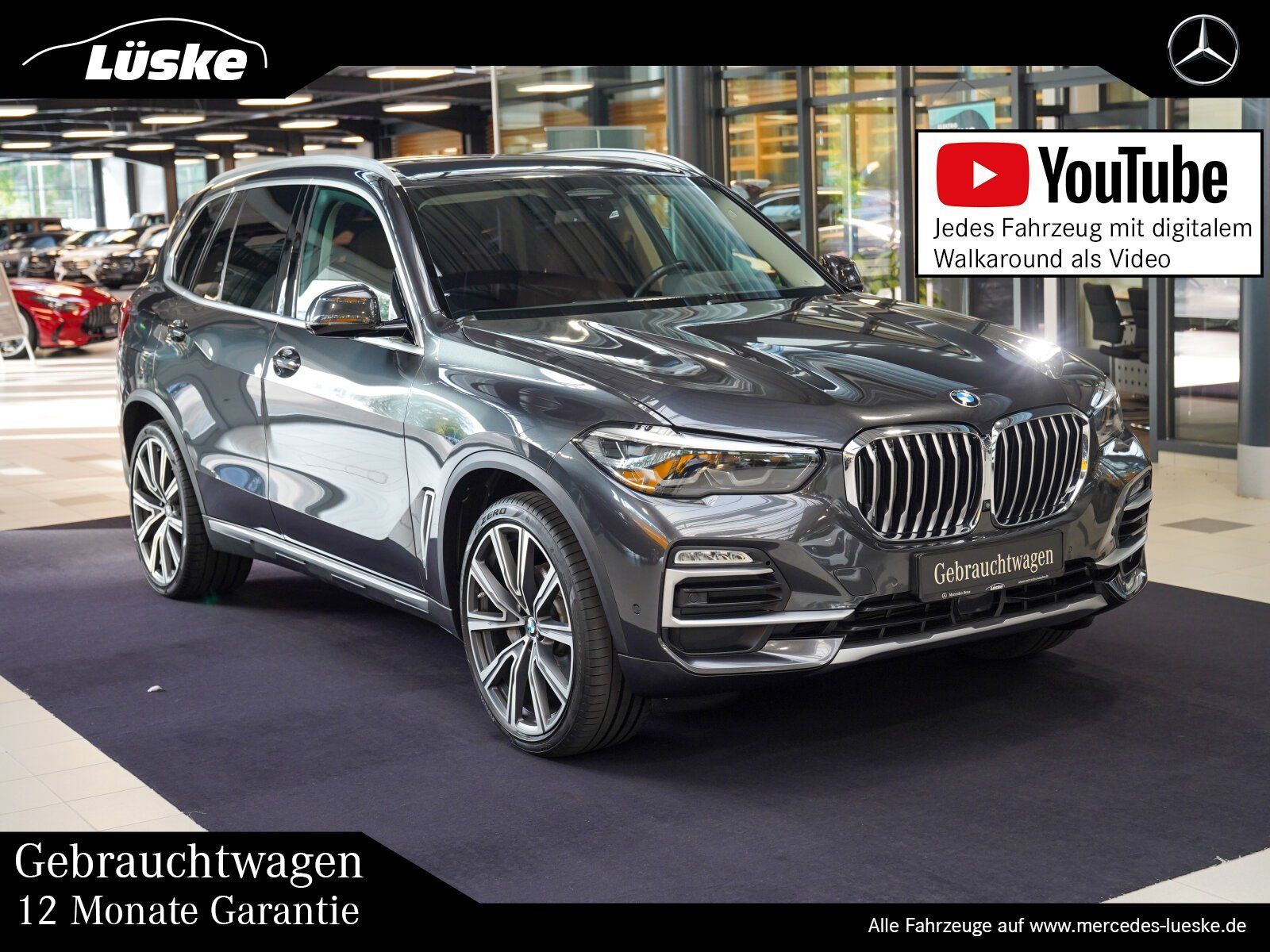BMW X5 xDrive40i xLine Leder coffee Harman Standheiz