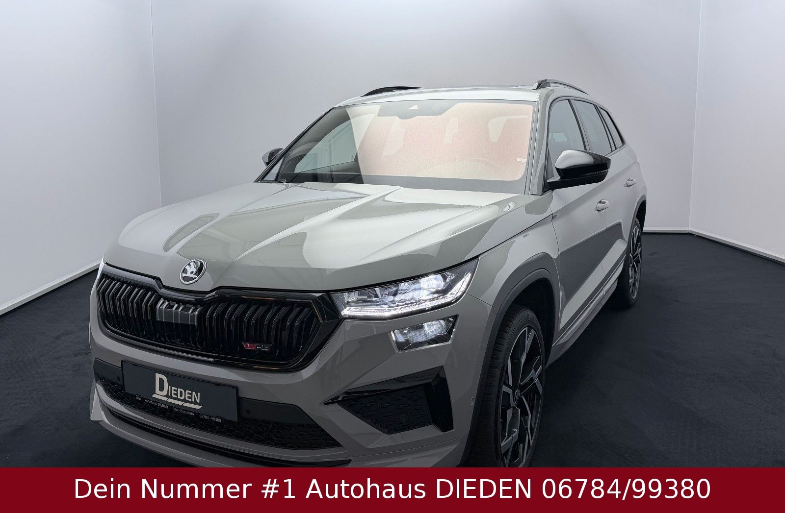 Gebrauchtwagen Skoda Kodiaq Kodiaq RS 4×4 KEYLESS + AHK + ACC + 7 Sitzer in Birkenfeld