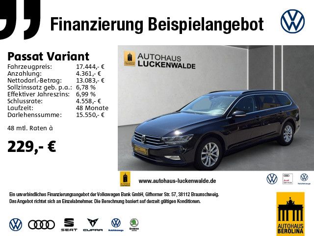 Vorschaubild: VW Passat Variant 1.5 TSI Business DSG *AHK*NAVI* (Fahrzeug-Nr. L04900)