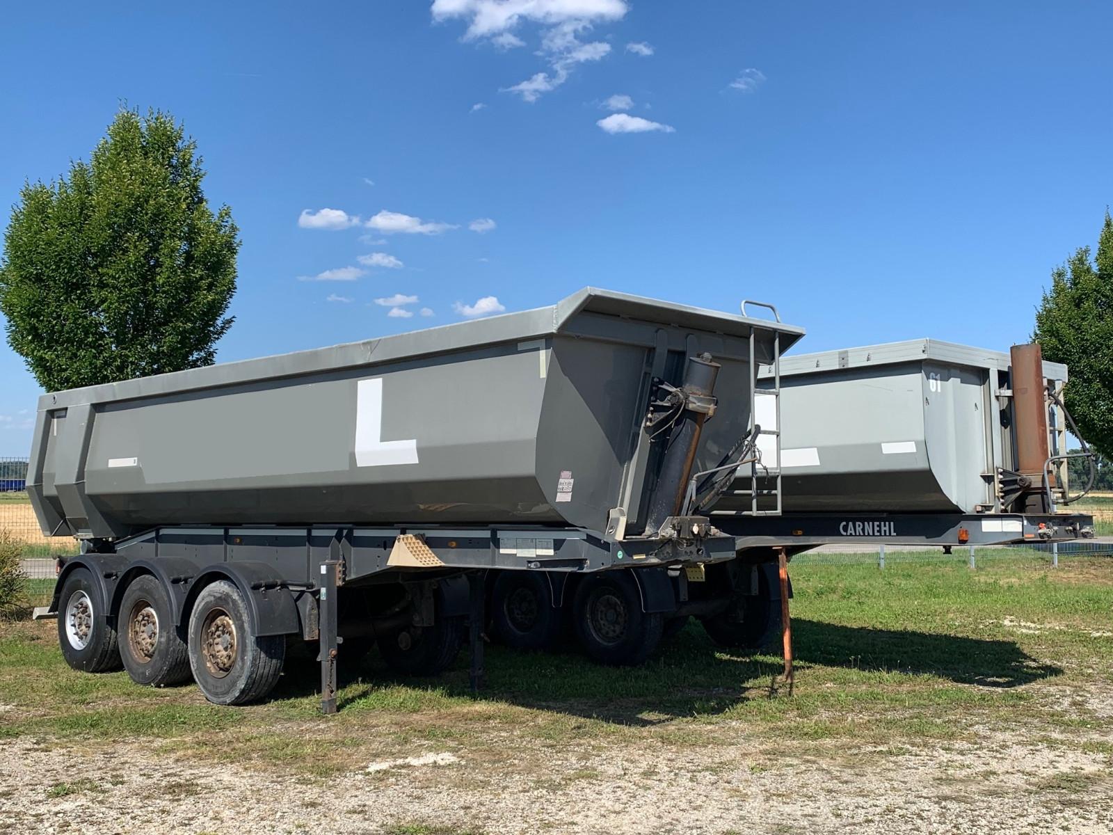 Schwarzmüller SK_ disc_ Alu Rundmulde_ Stahl Rahmen_ 4.700 kg