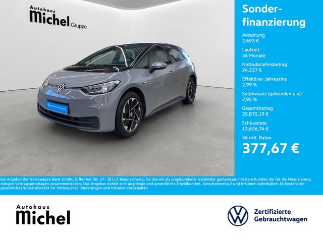 VW ID.3 Pro Performance 150 kW/58kWh LED ACC AppCon