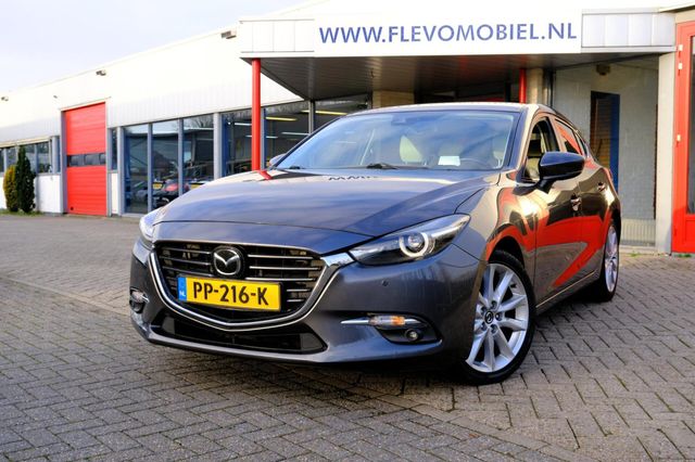 Mazda 3 2.0 SkyActiv-G 120pk GT-M Aut. Leder|Adapt.Cru