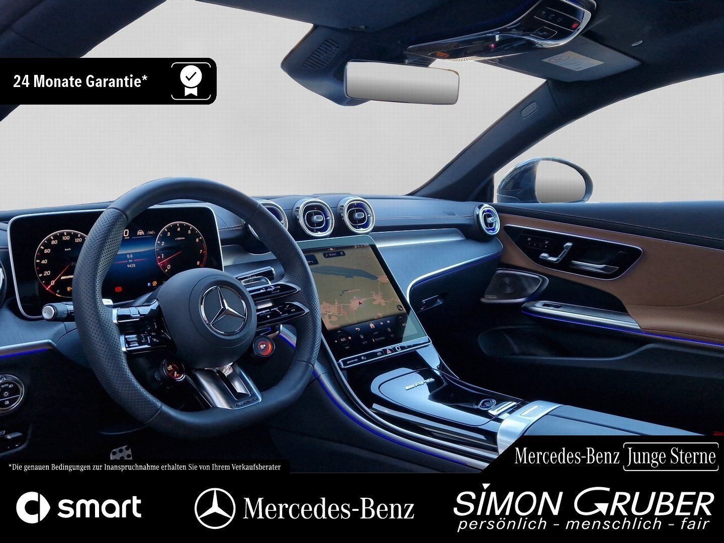 Fahrzeugabbildung Mercedes-Benz CLE 53 4M+ AMG Dyn+ Optik Nappa Sitzklima Driver