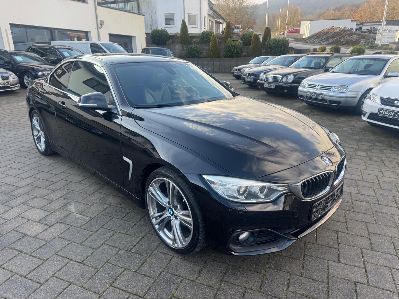 BMW 428 i Cabrio/Aut/Sport/HUD/HK/Nackenh/Xenon/Navi