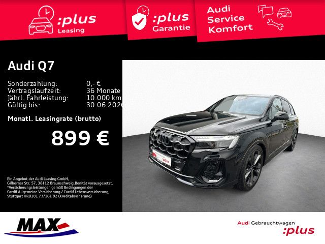 Q7 50 TDI QUATT 7-SITZER S LINE MATRIX+AHK+PANO+