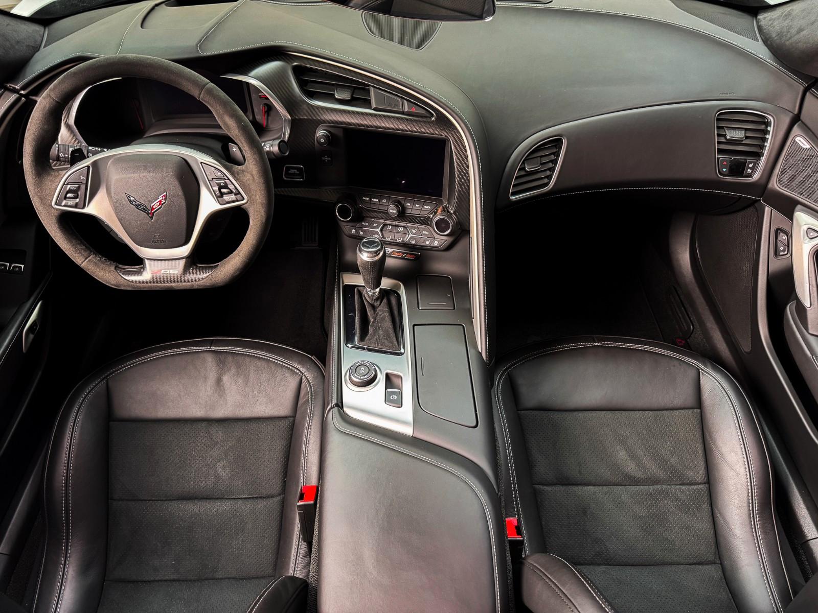 Corvette C7 Z06 6.2 659ch - Pack Z07 - Sièges sport - Entretien complet - Céramiques traités - Sièges baquets compétition