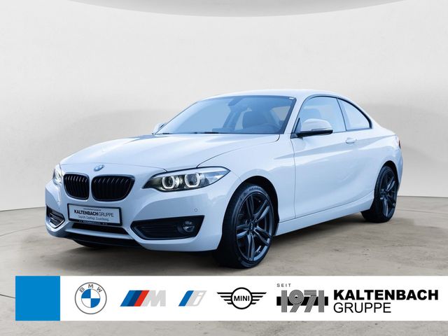 BMW 220i Coupe Advantage NAVI LED FACELIFT SHZ PDC