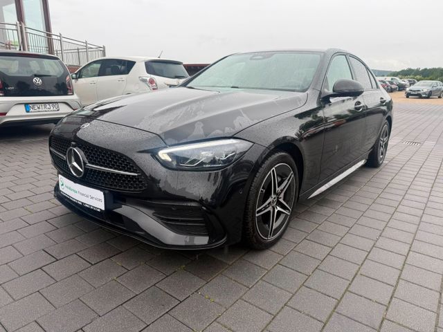 MERCEDES-BENZ C 180 Edition AMG Line AHK NIGHT WINTER 360* ROT