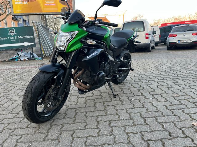 Kawasaki ER6N* ABS *NEUE REIFEN*SCHECKHEFT