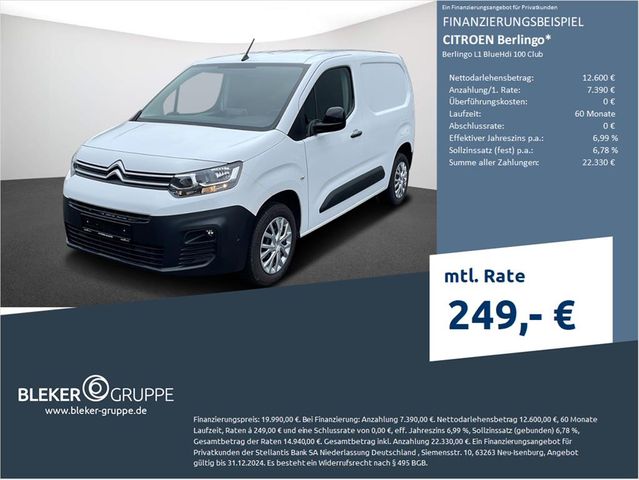 Citroën Berlingo L1 BlueHdi 100 Club