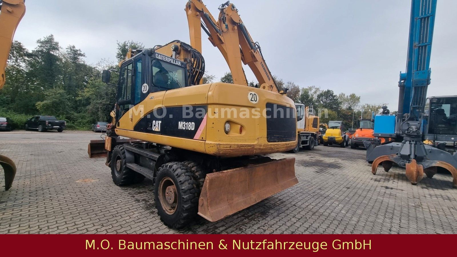 Fahrzeugabbildung CAT M 318 D  / SW /Hammerline / VSA / AC /