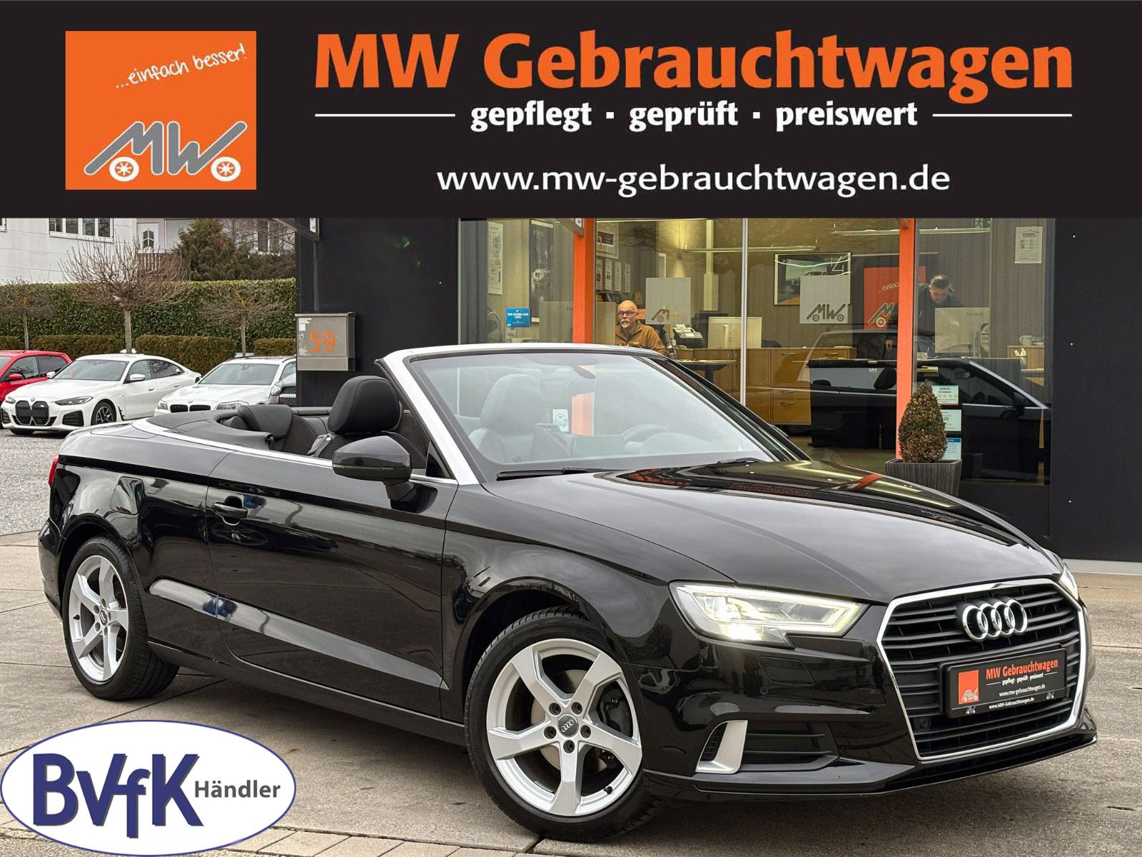 Fahrzeugabbildung Audi A3 Cabrio 35TFSI Sport Aut. PDC BT LED NAV SHZ