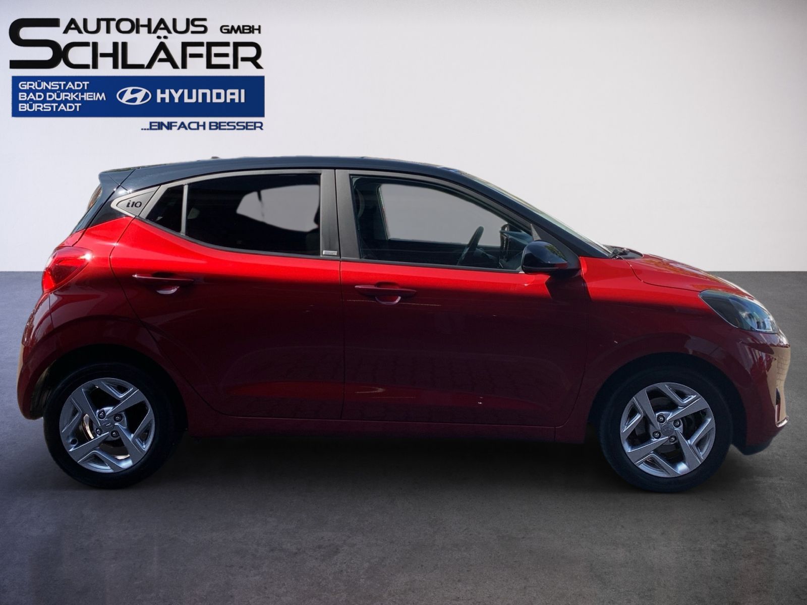 Fahrzeugabbildung Hyundai i10 1.2 PDC Navi Kamera 8Fach Bereift