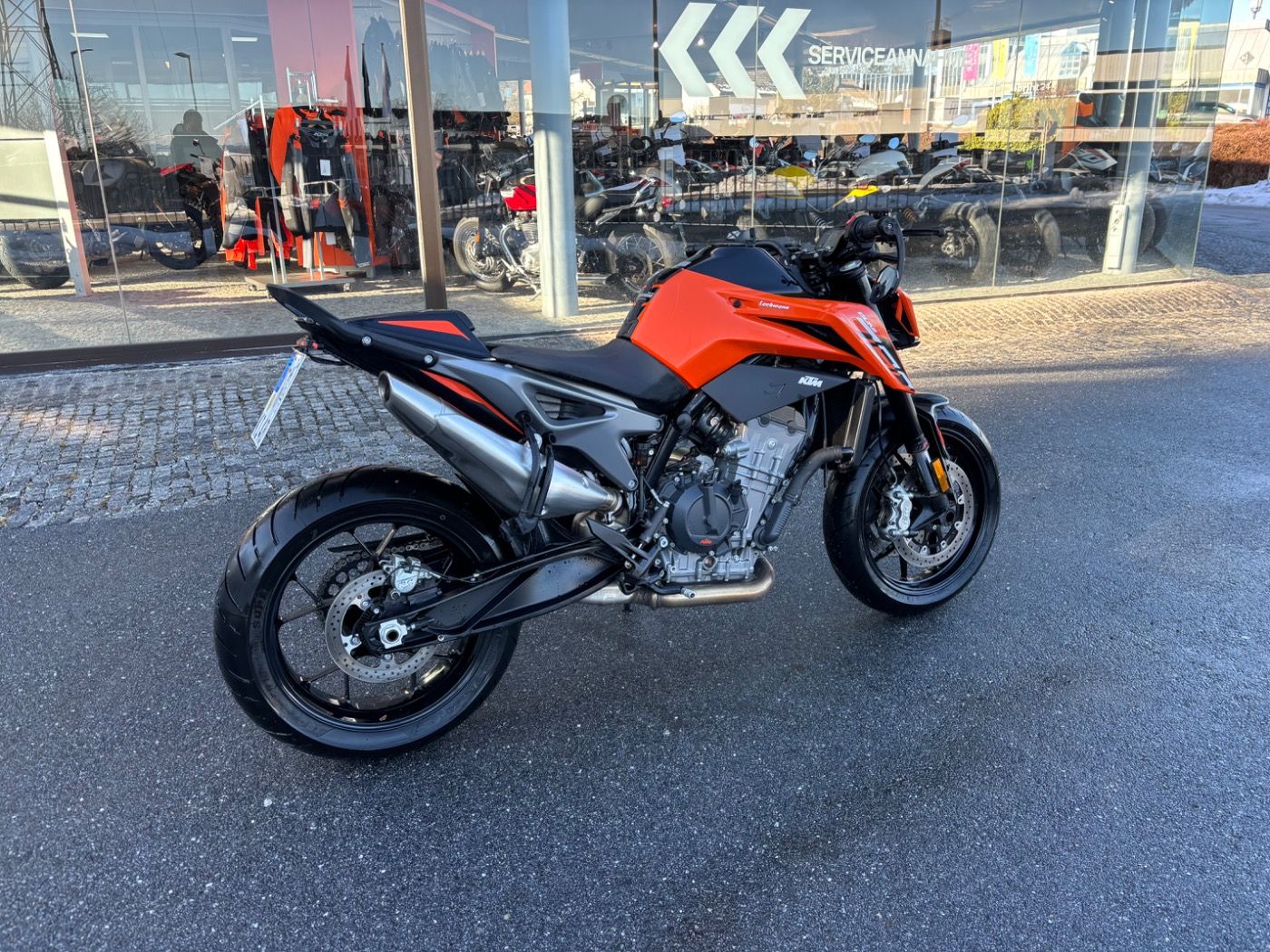 Fahrzeugabbildung KTM 790 Duke Quickshifter kurzes Heck